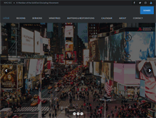 Tablet Screenshot of newyorkcityicc.org